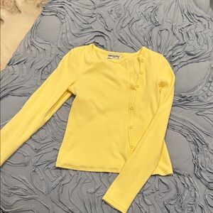 Princess Polly Yellow Top
